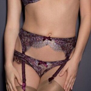 Agent Provocateur Soirée LATUTA Suspender Garter Belt Large NEW